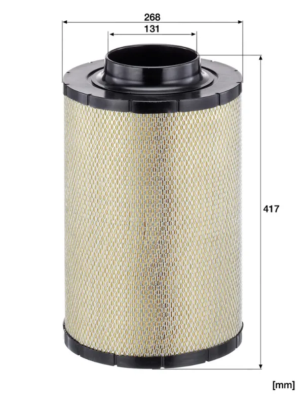 Filtr powietrza C27040 Mann-Filter