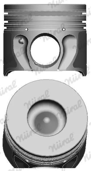 Tłok, komplet na 1 cylinder, 2. naprawa (+0,50) Ford Transit V