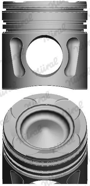 Tłok, komplet do jednego cylindru, STD 8742860000 Nural