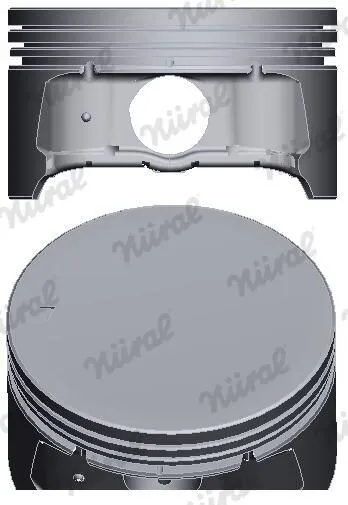 Tłok, komplet na 1 cylinder, 2. naprawa (+0,50) 8742940700 Nural