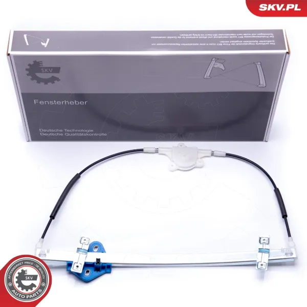 Mechanizm podnoszenia szyby drzwi przednich lewych 00SKV561 SKV