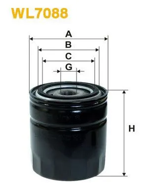 Filtr oleju WL10010 WIX