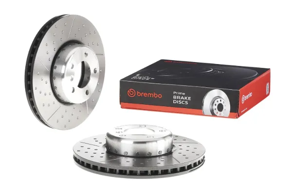 Tarcza hamulcowa przednia 34106797602 BMW