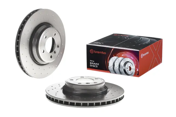 Tarcza hamulcowa przednia 34116855000 BMW