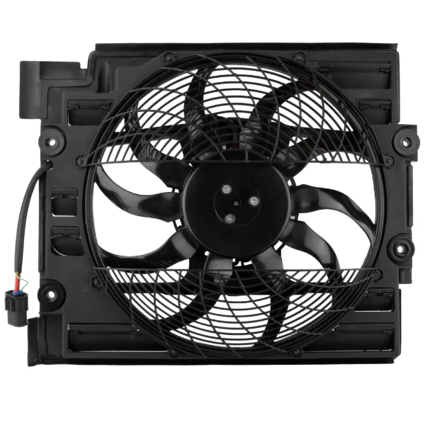 Dyfuzor chłodnicy klimatyzacji, w komplecie z wirnikiem i silnikiem 64548380781 BMW