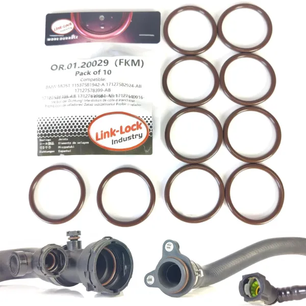 Przewód (króciec) chłodnicy górny 17127582924 BMW