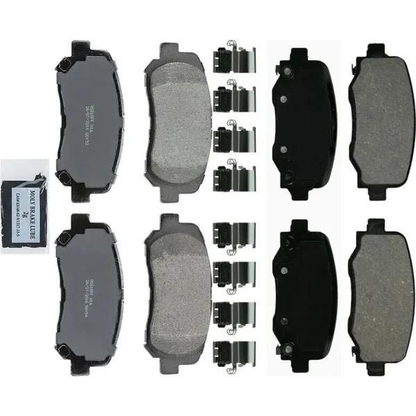 Klocki hamulcowe przednie tarczowe 68160695AF Chrysler