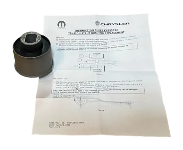 Silentblock przedniego wahacza dolnego 68191983AA Chrysler