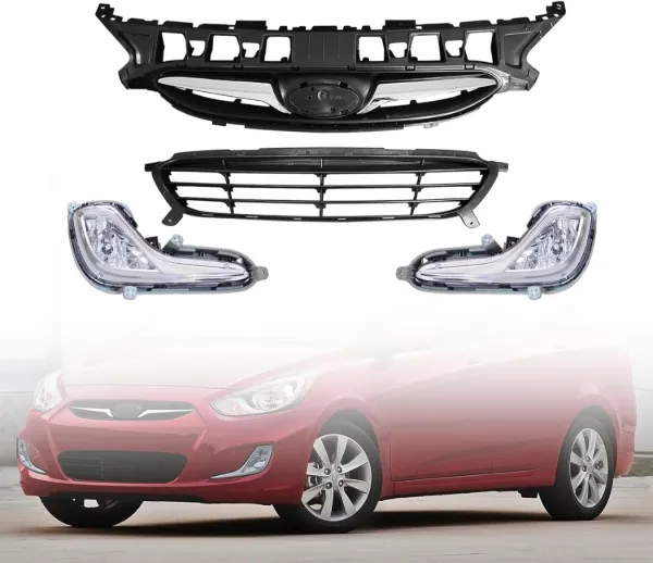Atrapa chłodnicy Hyundai SOLARIS I