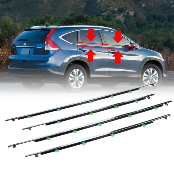 Listwa ochronna szyby drzwi przednich prawych 72410SWAA01 Honda