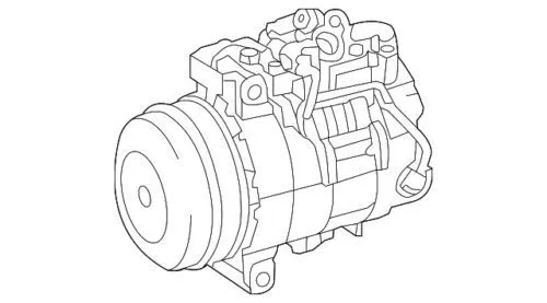 Sprężarka klimatyzacji 0008303702 Mercedes