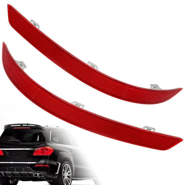 Lampa odblaskowa zderzaka tylnego prawa A1668200474 Mercedes