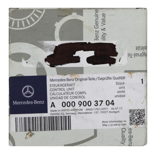 Blok kontrolny systemu monitorowania ciśnienia w oponach 0009003704 Mercedes