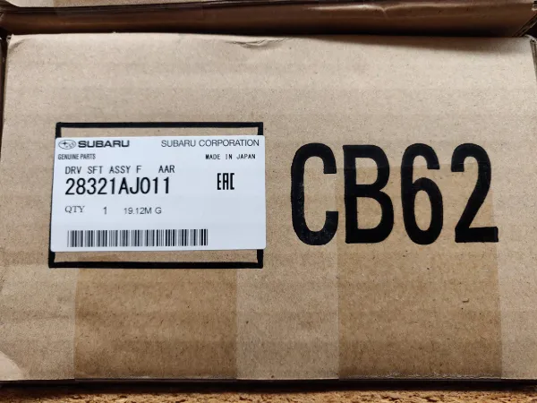 Półoś napędowa przednia 28321AJ011 Subaru