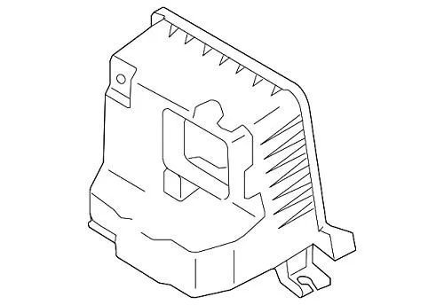 Obudowa filtra powietrza dolna część 46052SG000 Subaru