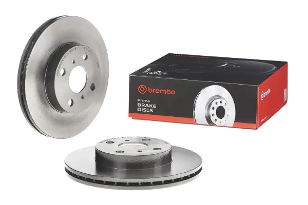 Tarcza hamulcowa przednia 4351212550 Toyota