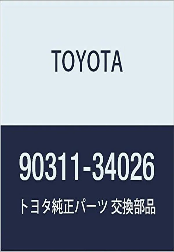 Uszczelniacz półosi lewej mostu przedniego 9031134026 Toyota