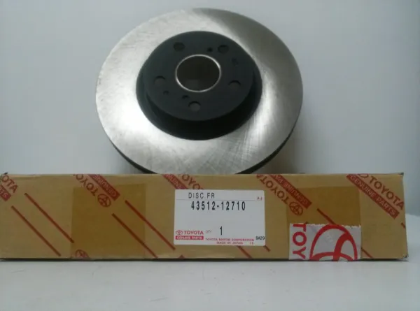 Tarcza hamulcowa przednia 4351212710 Toyota
