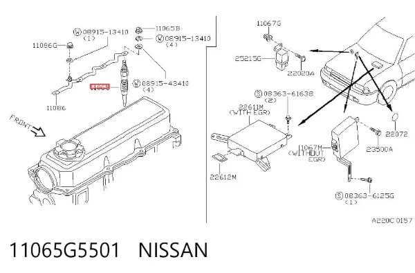 Świeca żarowa 11065G5501 Nissan/Infiniti