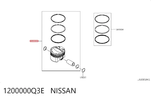  1200000Q3E Nissan/Infiniti