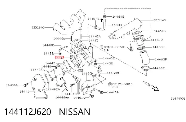 Turbina Nissan Primera P11
