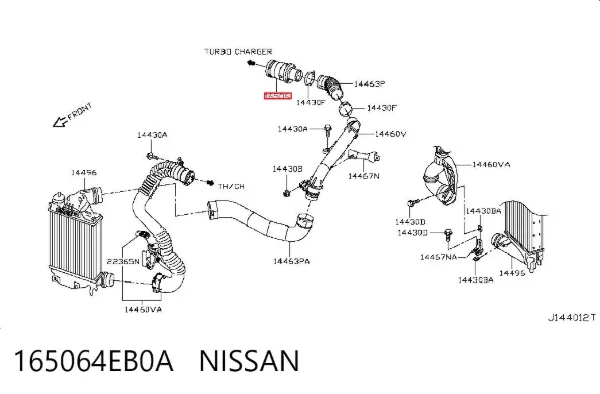  165064EB0A Nissan/Infiniti