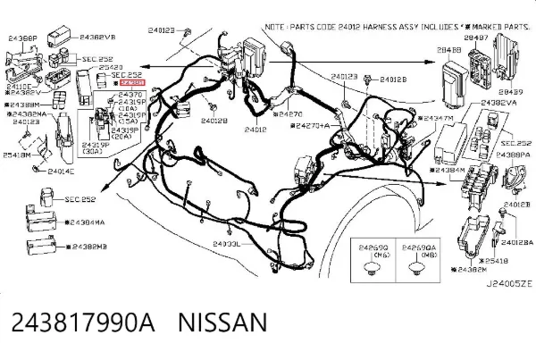  243817990A Nissan/Infiniti