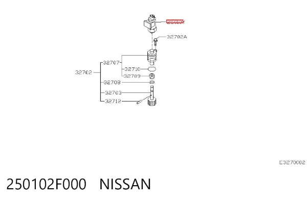 Czujnik prędkości Nissan Primera P11
