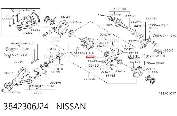  3842306J24 Nissan/Infiniti