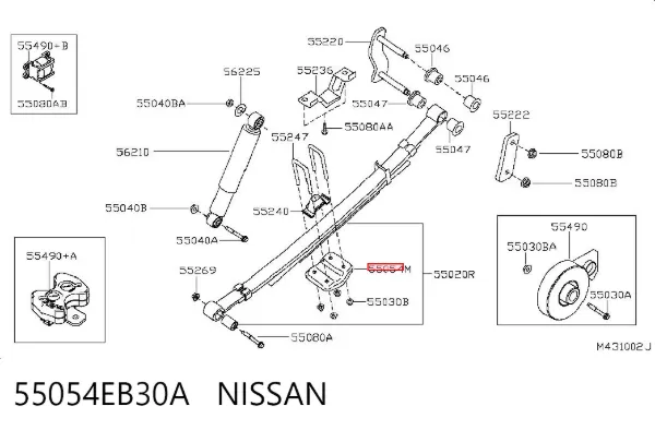  55054EB30A Nissan/Infiniti