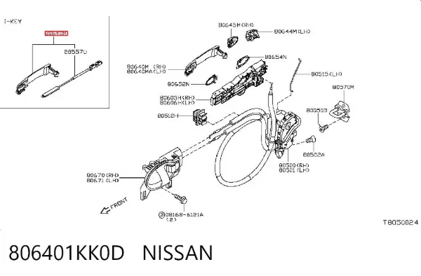  806401KK0D Nissan/Infiniti