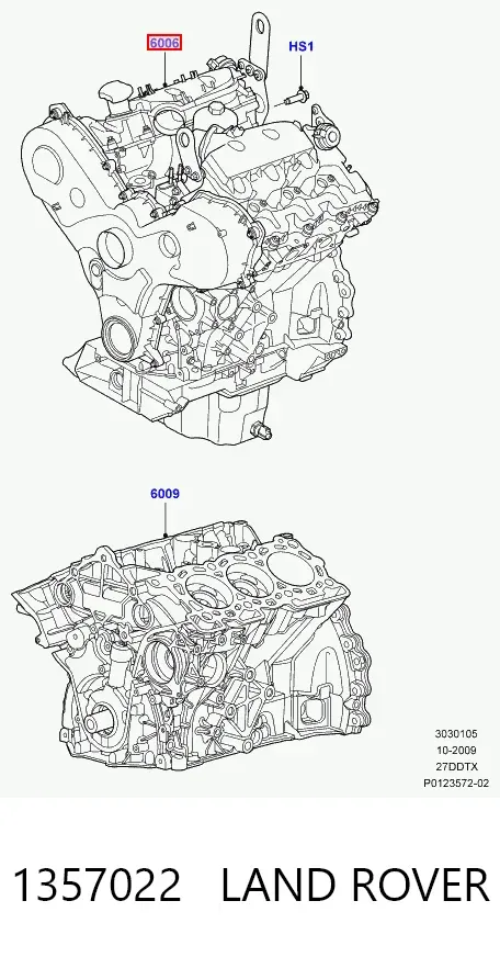 Silnik w komplecie Land Rover Discovery III