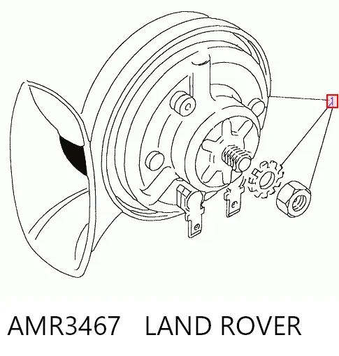 Sygnał dźwiękowy (klakson) Land Rover Discovery II