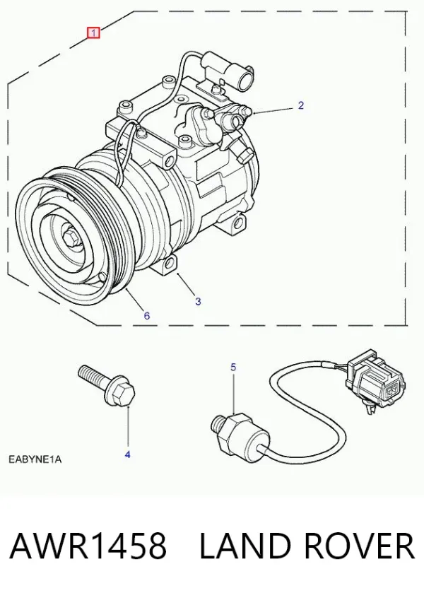 Sprężarka klimatyzacji Toyota Camry III