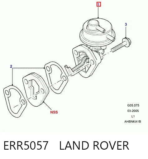 Pompa paliwa mechaniczna ERR5057 Land Rover