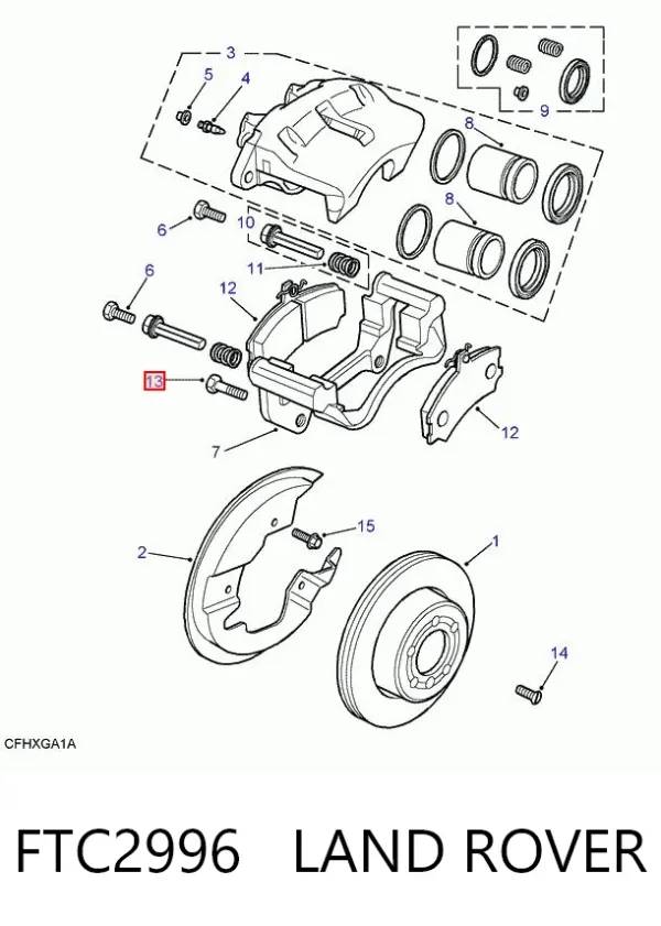  FTC2996 Land Rover