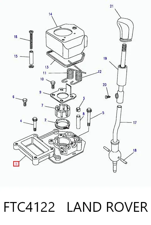 Mechanizm zmiany biegów (cięgno) Land Rover Discovery II