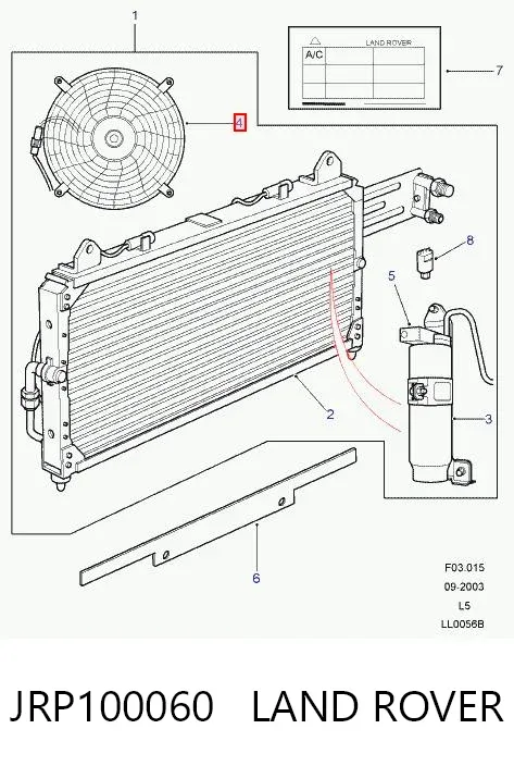  JRP100060 Land Rover