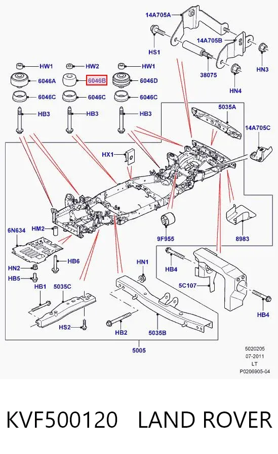  KVF500120 Land Rover