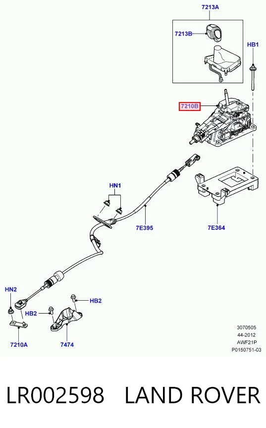  LR002598 Land Rover