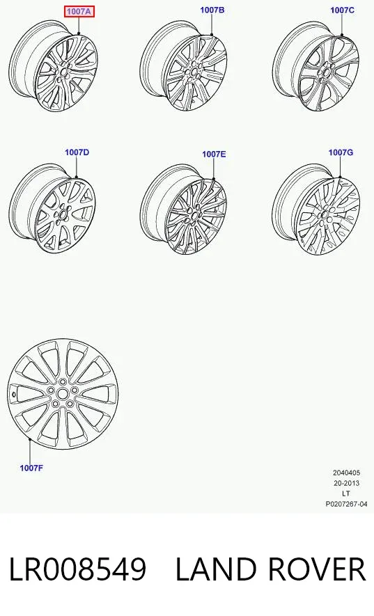  LR008549 Land Rover