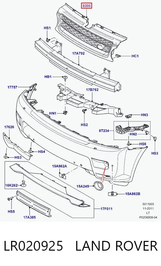  LR020925 Land Rover
