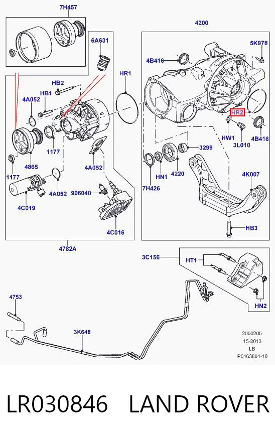  LR030846 Land Rover