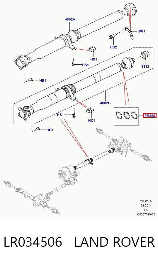  LR034506 Land Rover