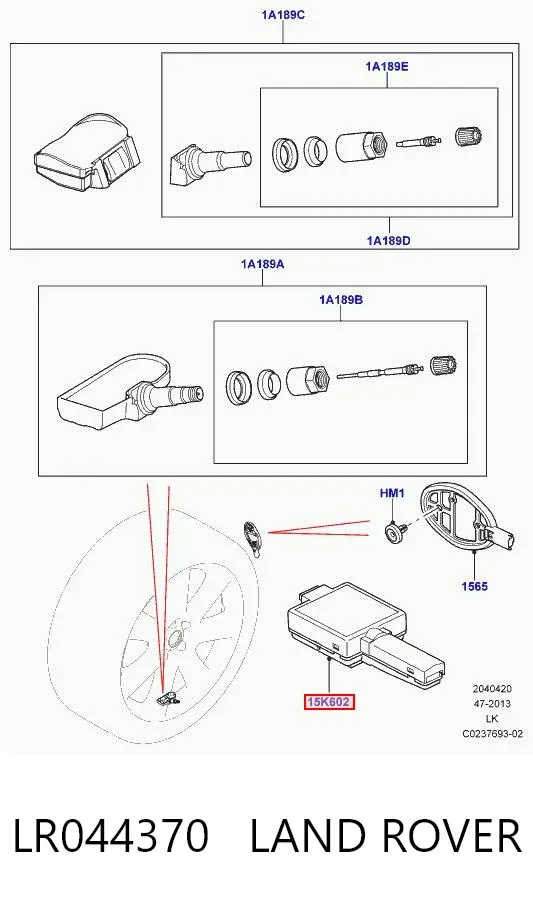  LR044370 Land Rover