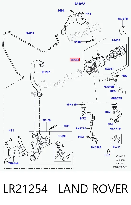 Turbina LR21254 Land Rover