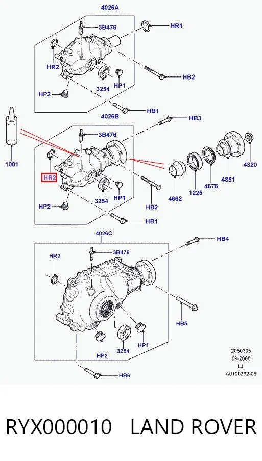  RYX000010 Land Rover
