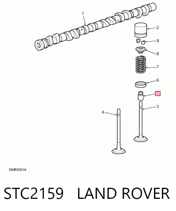 Uszczelniacz zaworu dolotowego/wylotowego Mercedes ML/GLE W166
