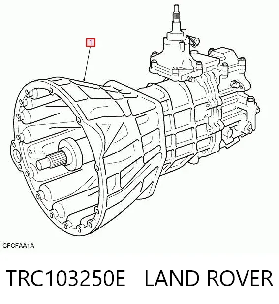 Mechaniczna skrzynia biegów w komplecie Land Rover Discovery II
