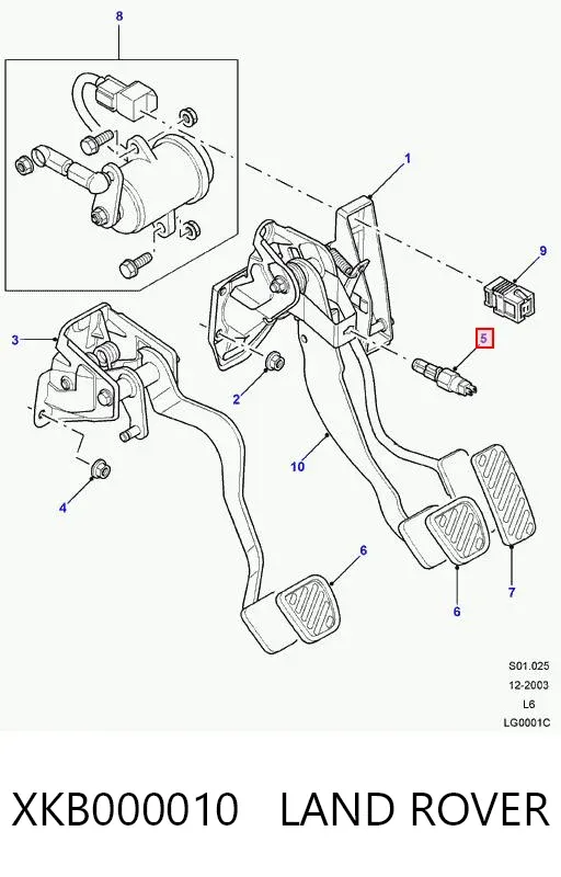 Czujnik włącznika świała stop Hyundai Pony 